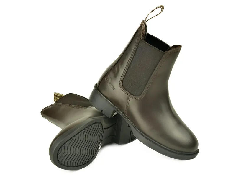 Dever Junior Rio Jodhpur Boots Brown-2